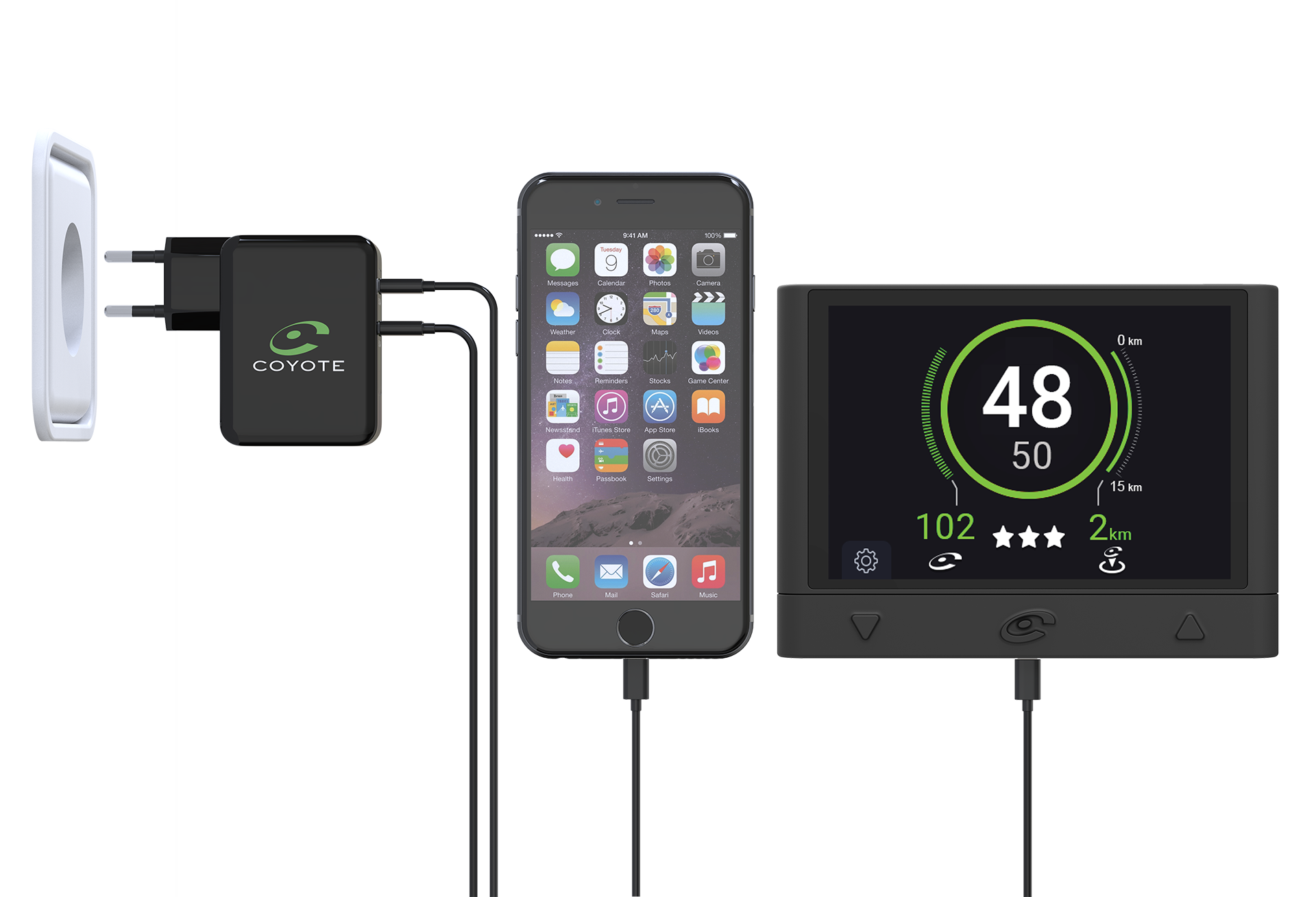 Chargeur secteur universel 2 USB